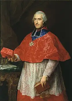 Kardinál Jean-François-Joseph de Rochechouart, 1762, Saint Louis Art Museum, St. Louis,