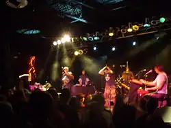 The Cat Empire při živém vystoupení v roce 2007