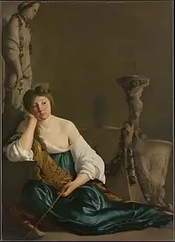 The Disillusioned Medea (Zklamaná Medea), olej na plátně, 1640, 155,6 x 112,4 cm