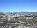 Pohled na Qeqertarsuaq