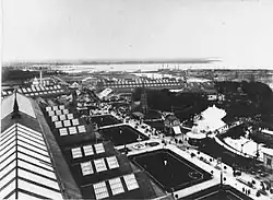 Výstavní areál v Kodani, 1888