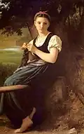 William-Adolphe Bouguereau: Pletařka