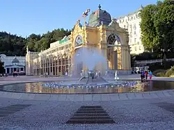 české město Mariánské Lázně