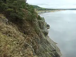 Řeka v Tomské Pisanici