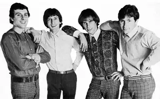The Troggs v roce 1966. Zleva: Pete Staples, Ronnie Bond, Chris Britton a Reg Presley