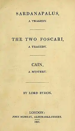 První vydání z roku 1821