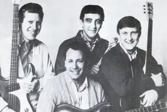 Klasická sestav The Ventures roku 1967