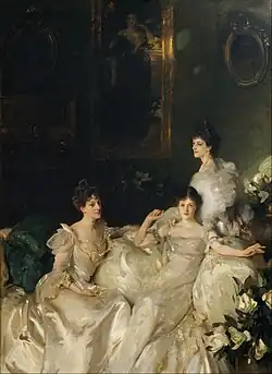 Mary Constance Wyndham, Madeline Pamela Constance Blanche Wyndham, Pamela Wyndham. Malíř John Singer Sargent