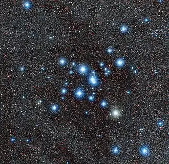M7 na snímku z observatoře La Silla. Autor: ESO