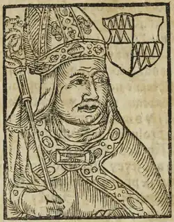 Theoderich (Dětřich, B. Paprocký, Zrcadlo slavného Markrabství moravského, 1593)