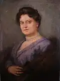 Karla Hilšerová, sestra Theodora Hillera (Olej na plátně) 1906