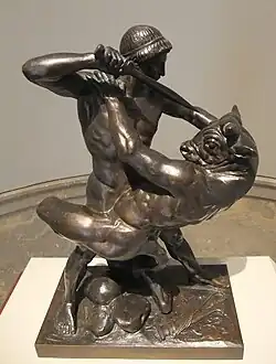 Theseus a the Minotaurus, 1843 (Baltimore Museum of Art)