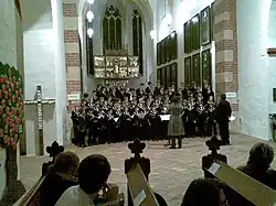 Thomanerchor v kostele sv.Tomáše