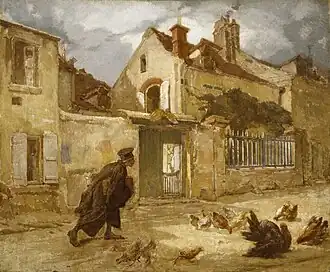 Právník na cestě k soudu (kolem 1860)