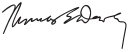 Thomas E. Dewey – podpis