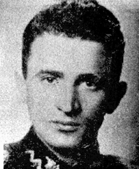 Fotografie hlavy Thomase Blatta, jednoho z účastníků povstání