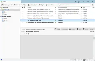 Mozilla Thunderbird 60.0