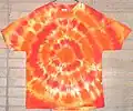 Tričko obarvené rezervní technikou (2005)