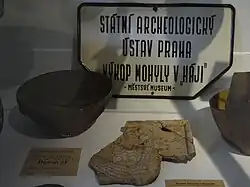 Tihava - mohylník Háj, nálezy vystavené v hořovickém muzeu (2).jpg