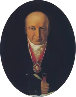 Baranovovův portrét od Tichanova (1818)