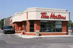 Pobočka Tim Hortons v Calgary