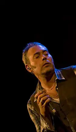 Zpěvát Tindersticks Stuart A. Staples