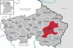 Tirschenreuth na mapě