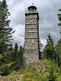 rozhledna na Tisovském vrchu