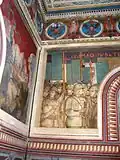 Nástěnné fresky Tita Chiniho s portrétem Pecoriho Giraldiho