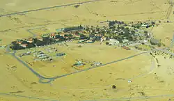 Letecký pohled na Tlalim