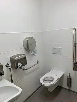 WC pro ZTP, sanitární kontejner pro ZTP