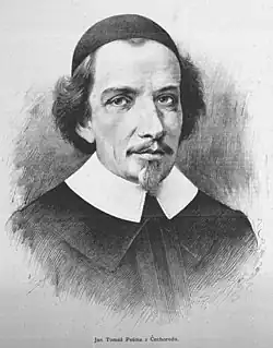 Tomáš Jan Pešina z Čechorodu (portrét z roku 1889 od Jana Vilímka)