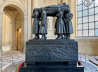 Hrobka maršála Focha v pařížské Invalidovně