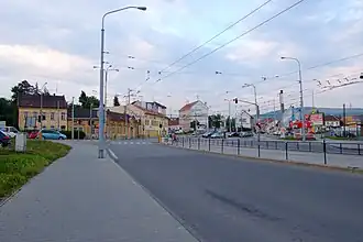 Tomkovo náměstí v roce 2007