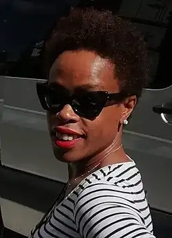 Tonya Graves v září 2018 ve Zborovské na Smíchově