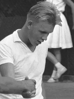 Toomas Leius po zápase Galeova poháru (1959)