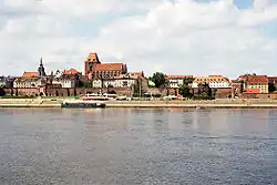 Pohled na toruňské staré město