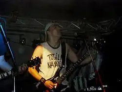 Sváťa Šváb při vystoupení