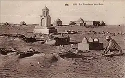 Le tombeau des rois, Touggourt, asi 1920, soukromá sbírka