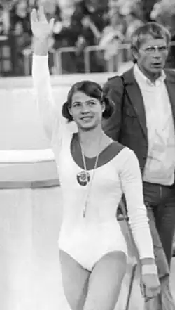 Ljudmila Turiščevová na olympiádě 1972 v Mnichově