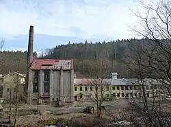 Areál bývalé papírny v Prudké