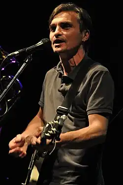 Jarda Svoboda na koncertě Trabandu 6. prosince 2012 v Brně