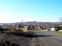 Pohled na město od severovýchodu