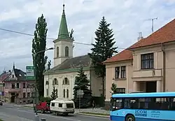 Evangelický kostel a fara v Třebíči