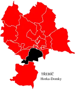 Horka-Domky na mapě
