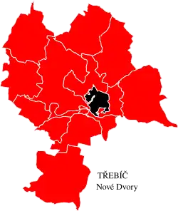 Nové Dvory na mapě