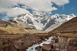 Nejvyšší hora Východní Kordillery Ausangate