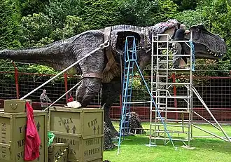 Stavba pohyblivého modelu dinosaura