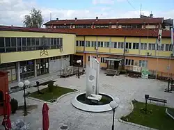 Náměstí v Ćićevaci