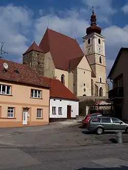 Farní kostel Nanebevzetí Panny Marie v Trhových Svinech